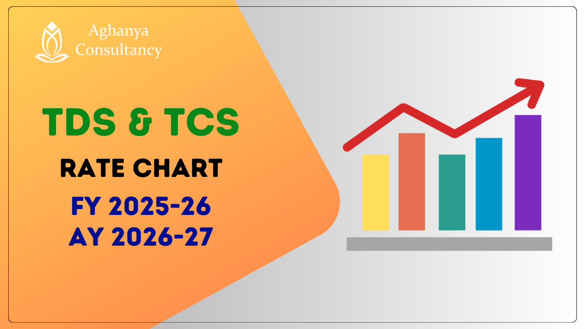 TDS And TCS Rate Chart FY 2025-26 AY 2026-27